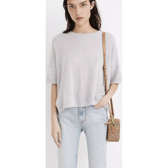 MADEWELL SIZE XXS CASHMERE SWEATER TEE MC908 - Picture 1 of 3